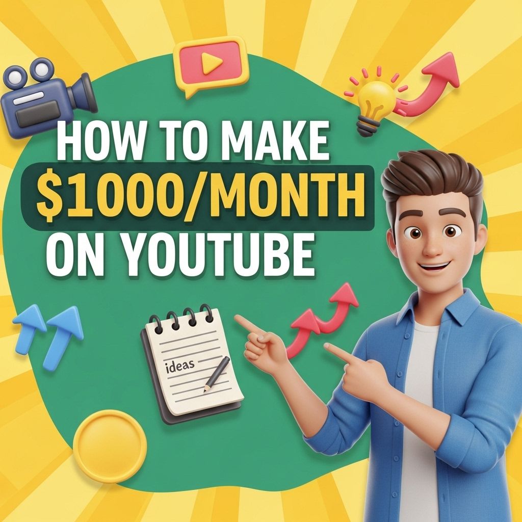 Unlocking $1,000/Month on YouTube: Proven Strategies make 1000 month youtube