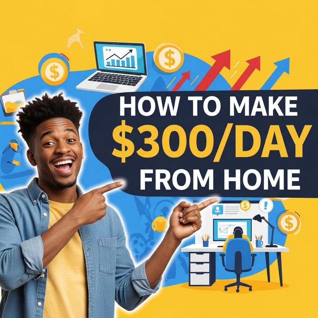Make $300 a Day from Home: Proven Strategies make 300 day from home