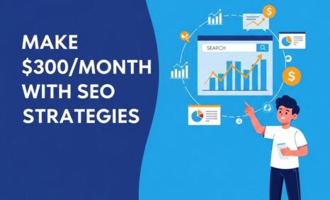 make 300 month seo strategies
