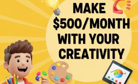 make 500 month creativity