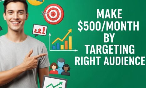 make 500 month targeting audience