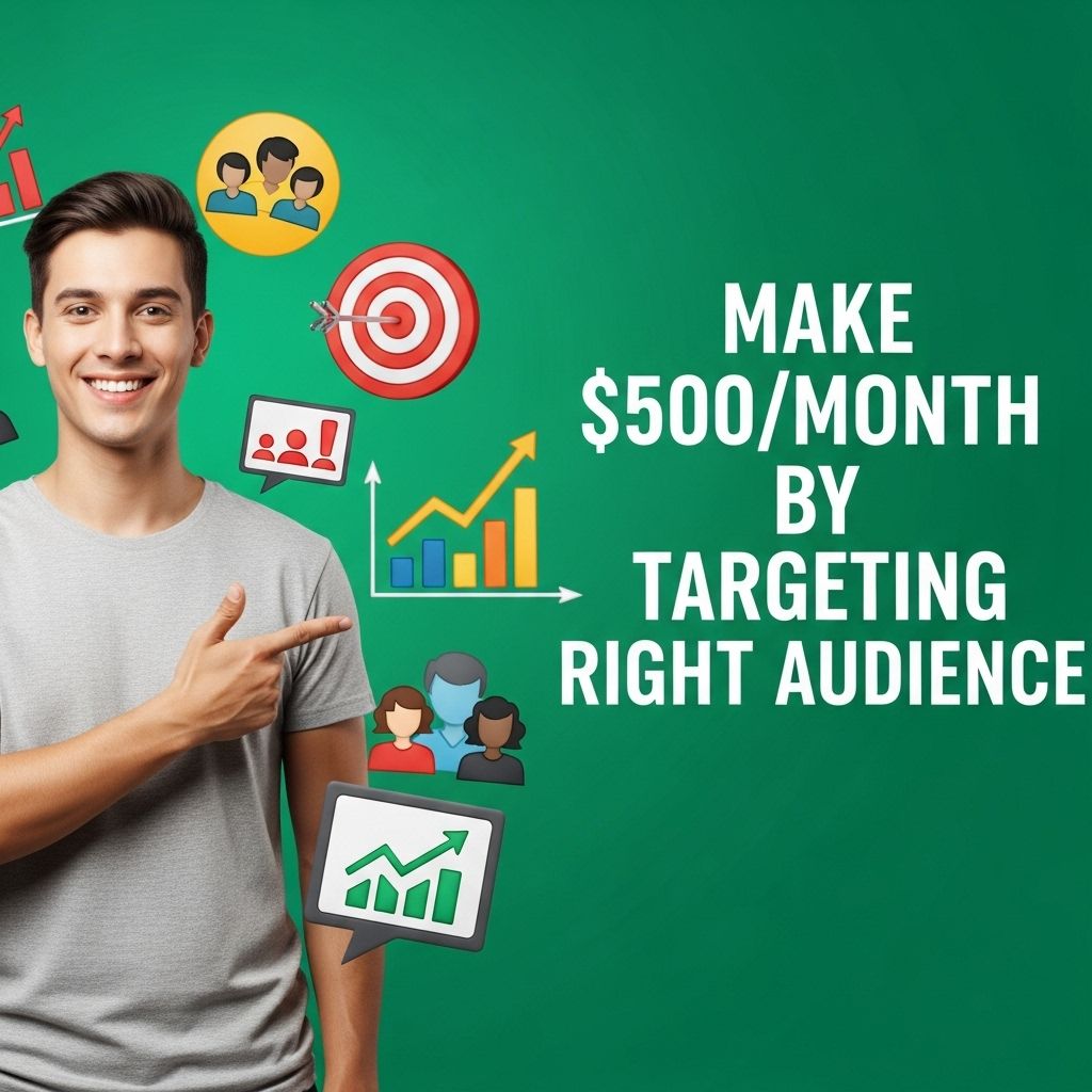 make 500 month targeting audience