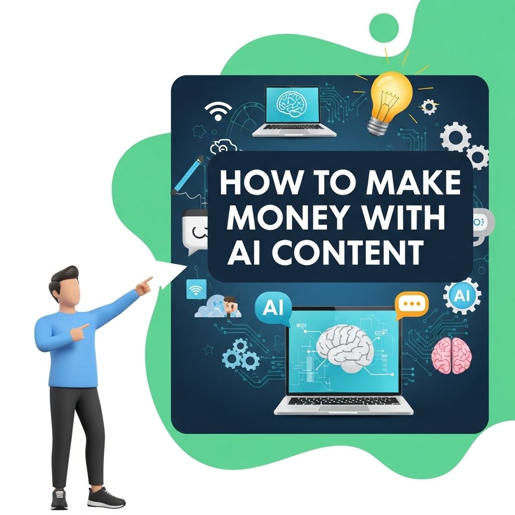 Unlocking Profits: How to Make Money with AI Content make money ai content