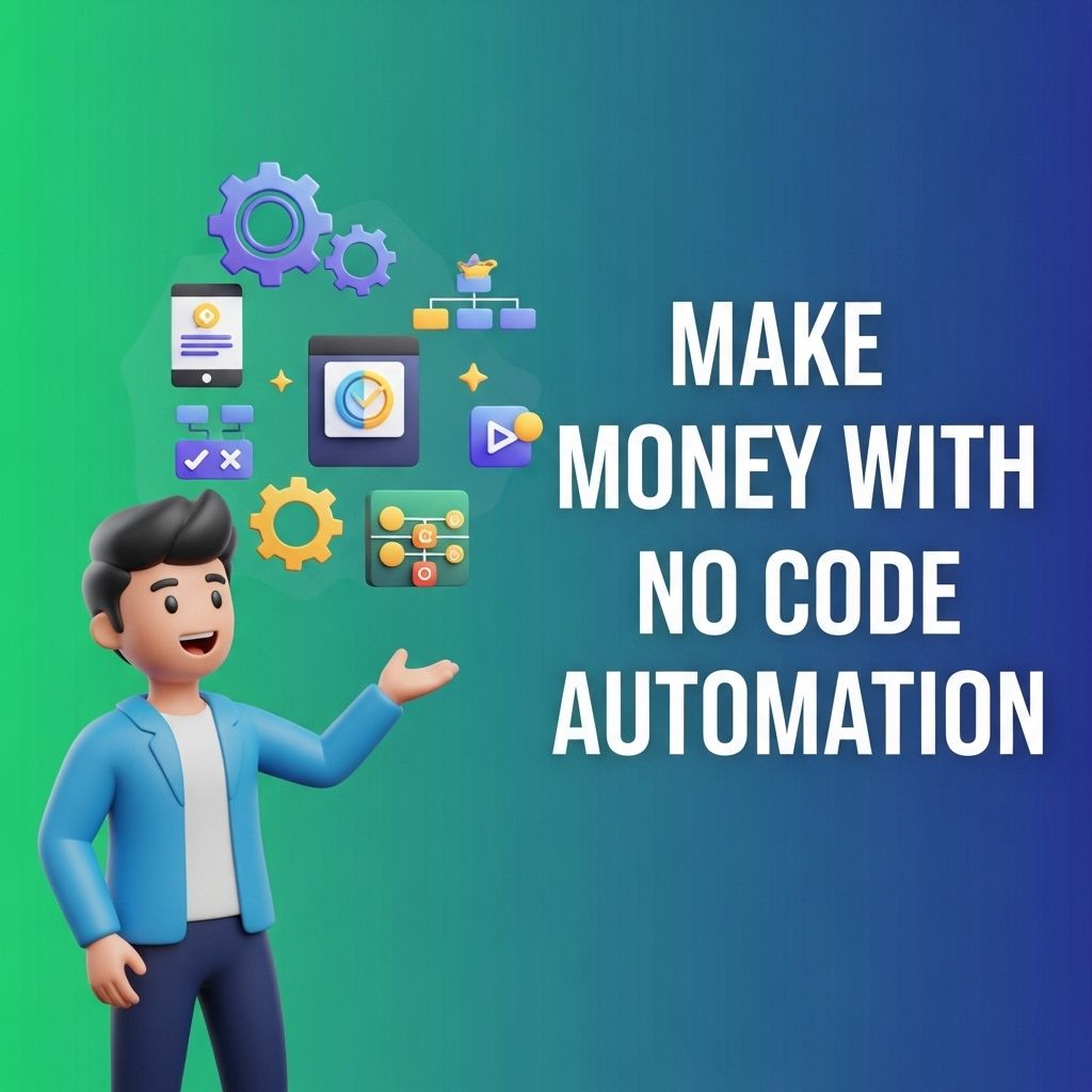 make money no code automation