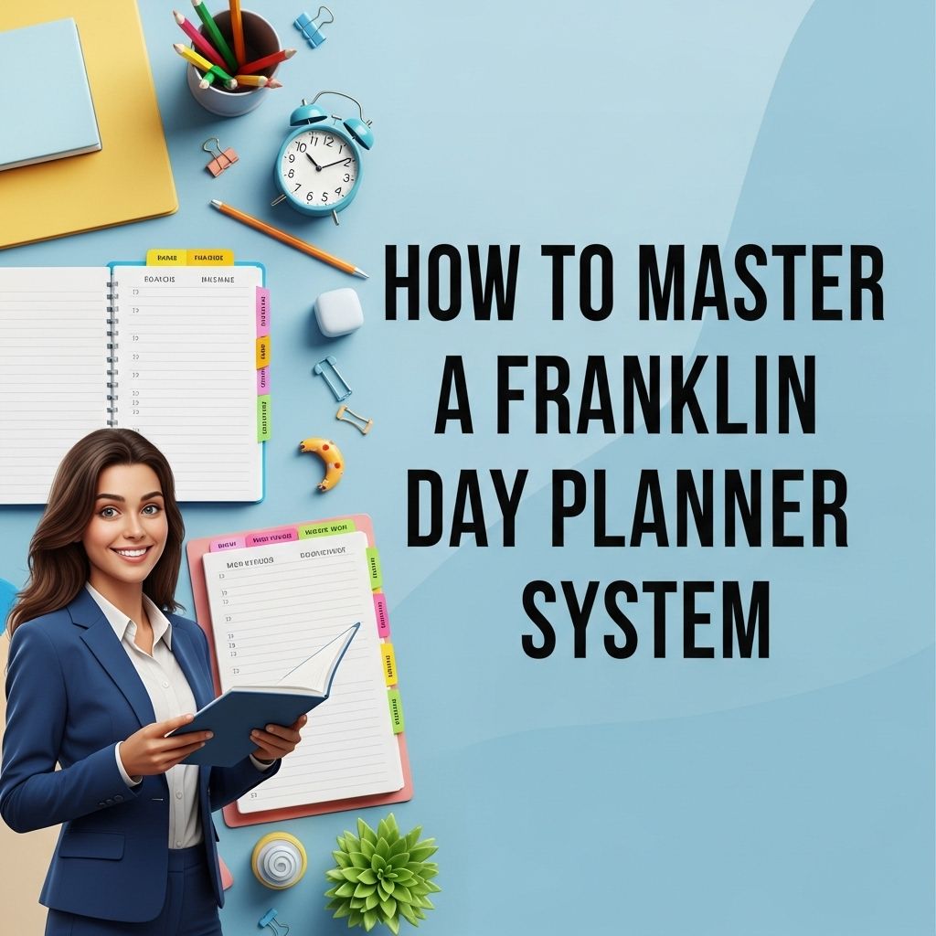 master franklin day planner