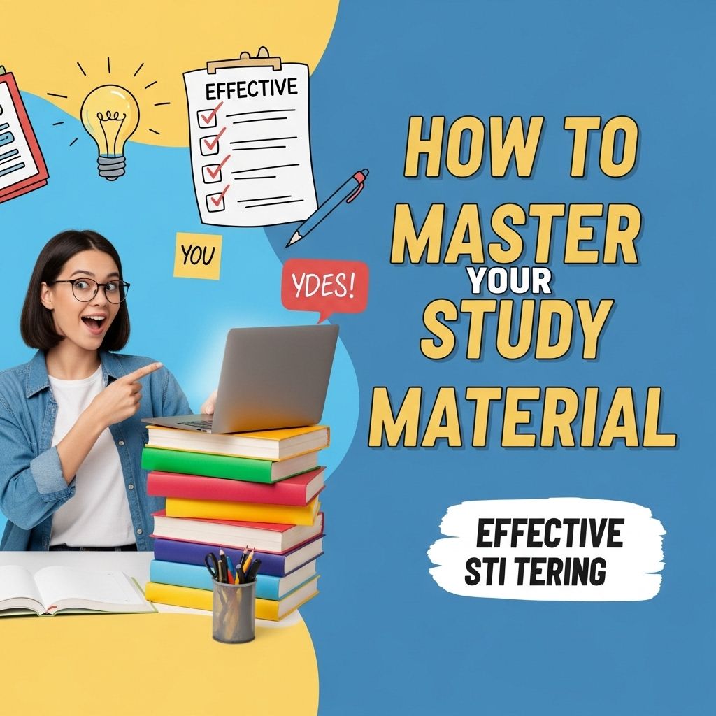 master your study material