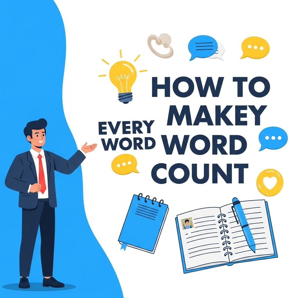 maximize writing make every word count