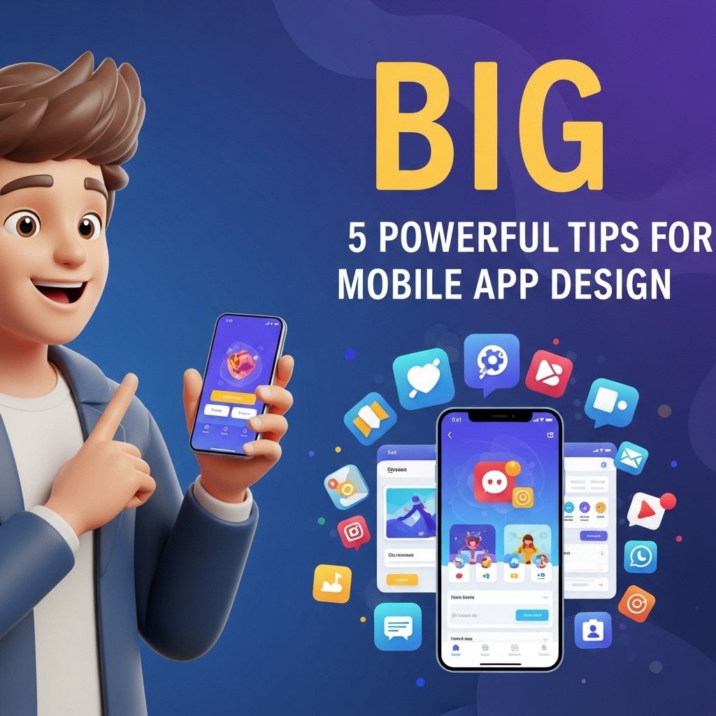 mobile app design tips