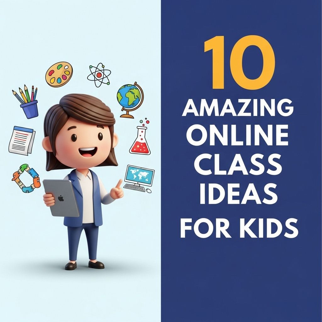 10 Amazing Online Class Ideas for Kids online class ideas kids