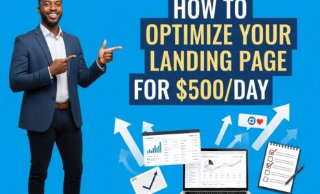 optimize landing page 500 day