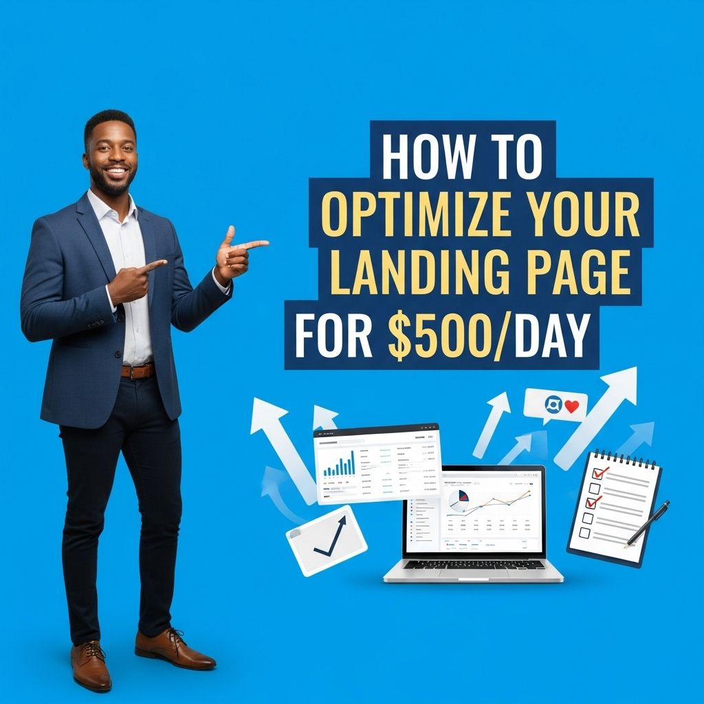 Maximize Your Landing Page for $500 Daily Profit optimize landing page 500 day
