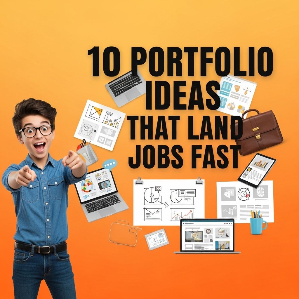 portfolio ideas land jobs