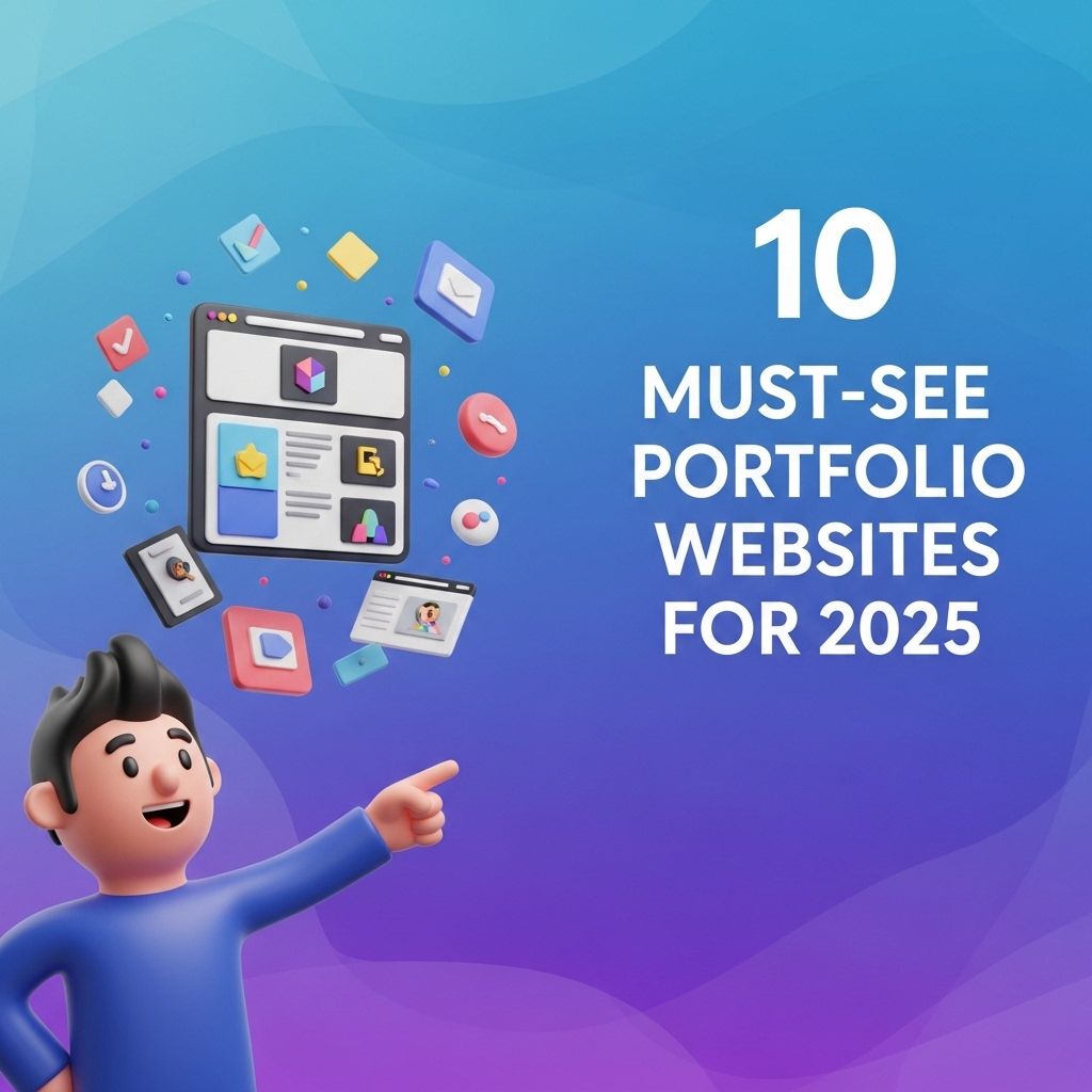 10 Must-See Portfolio Websites for 2025 portfolio websites 2025
