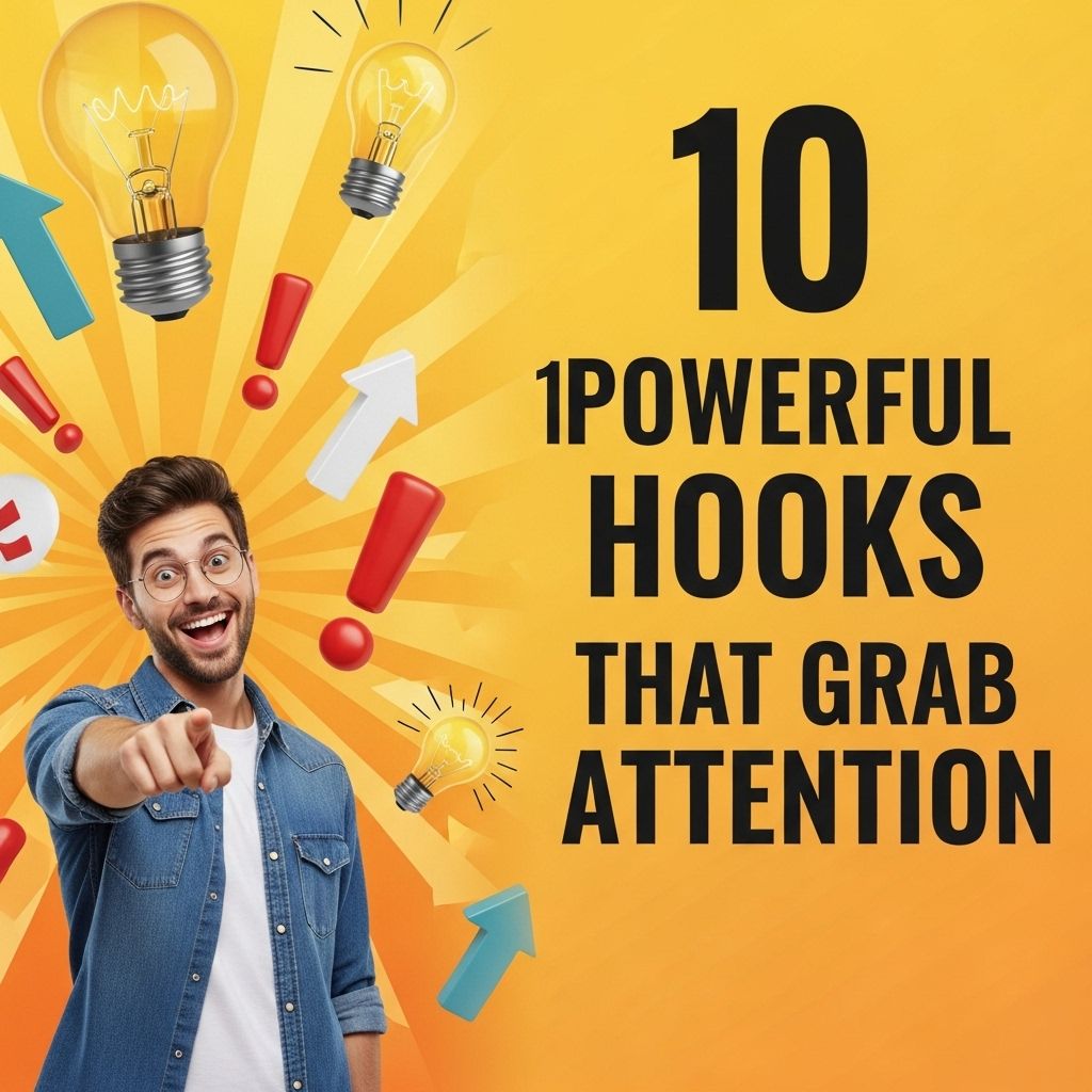10 Powerful Hooks to Grab Attention powerful hooks grab attention