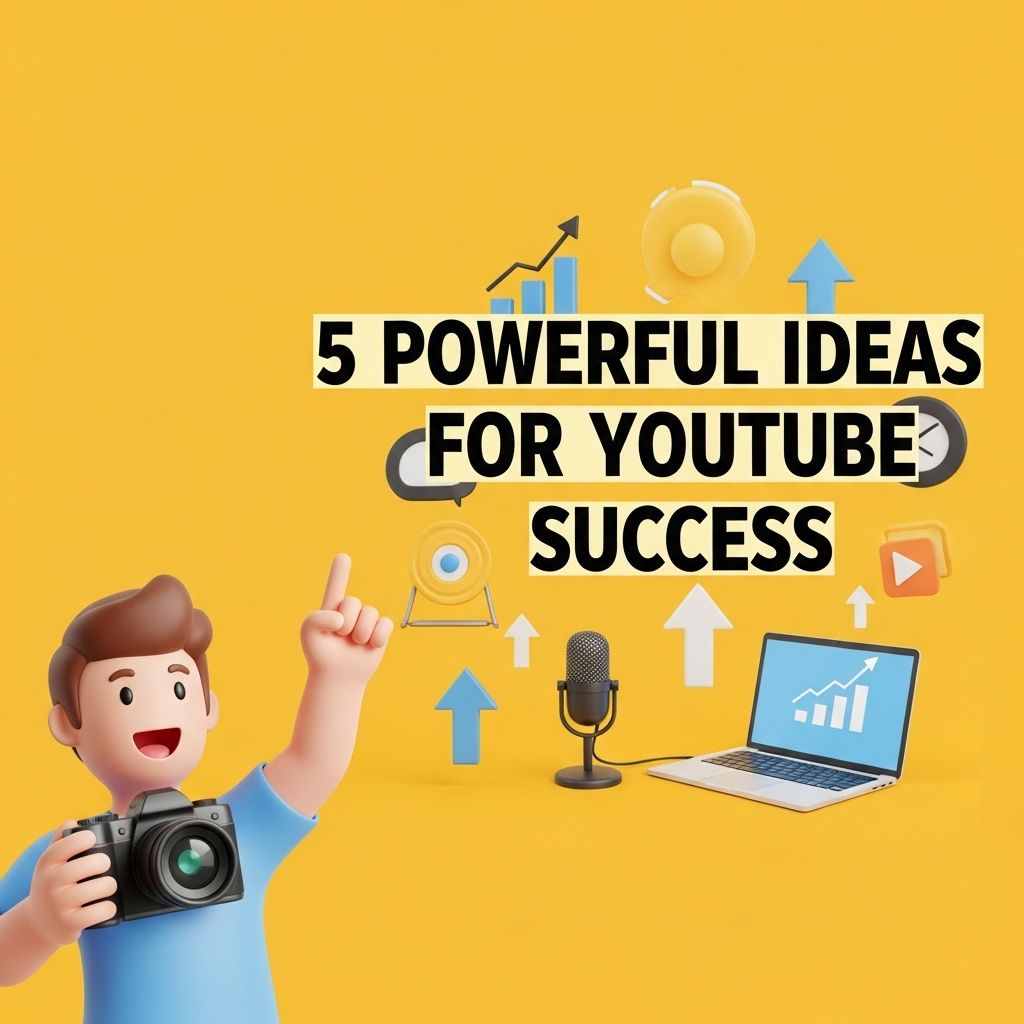 5 Powerful Ideas for YouTube Success powerful ideas youtube success