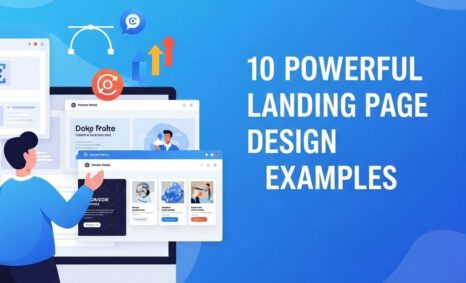 powerful landing page designs