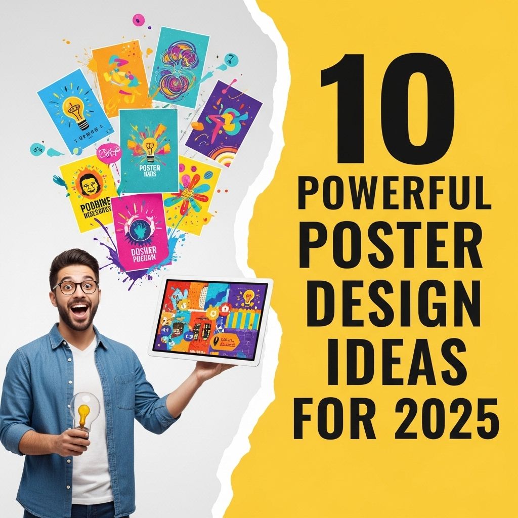 powerful poster design 2025