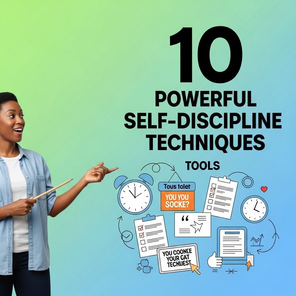 10 Powerful Self-Discipline Techniques for Success powerful self discipline techniques