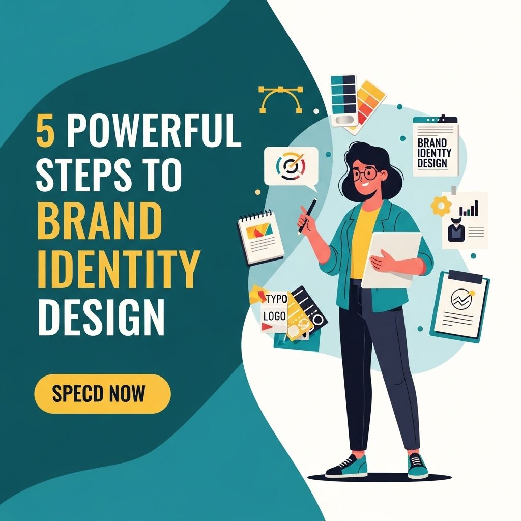 powerful steps brand identity