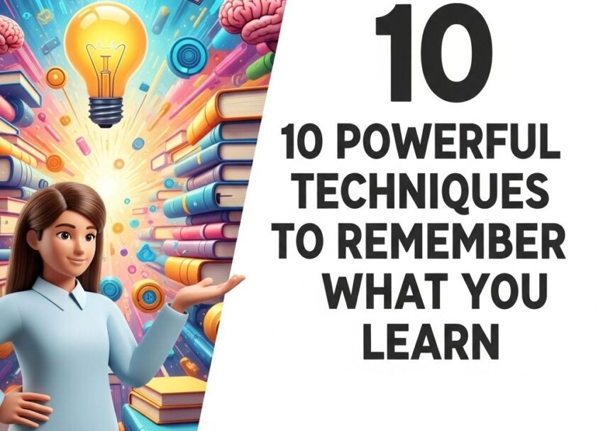 powerful techniques remember learning