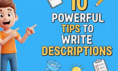 powerful tips writing descriptions