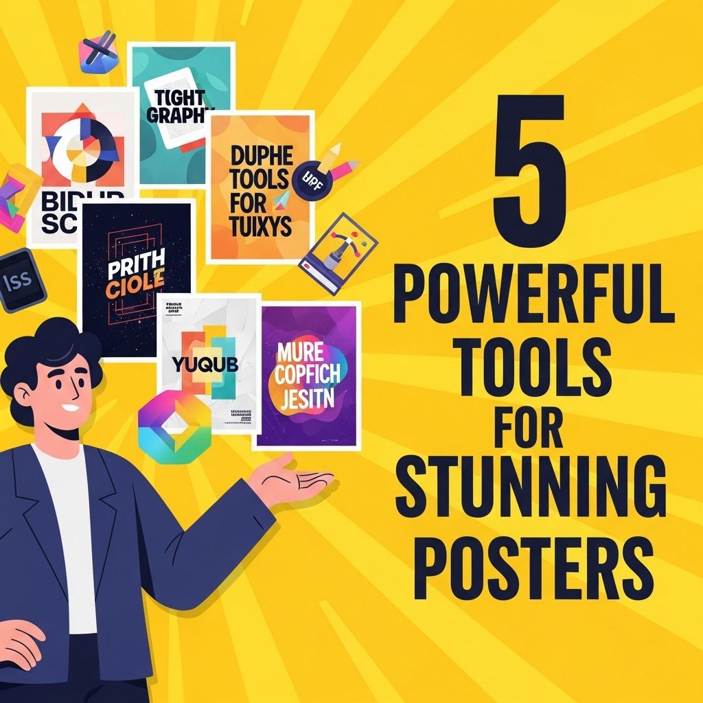 5 Powerful Tools for Stunning Posters powerful tools for posters
