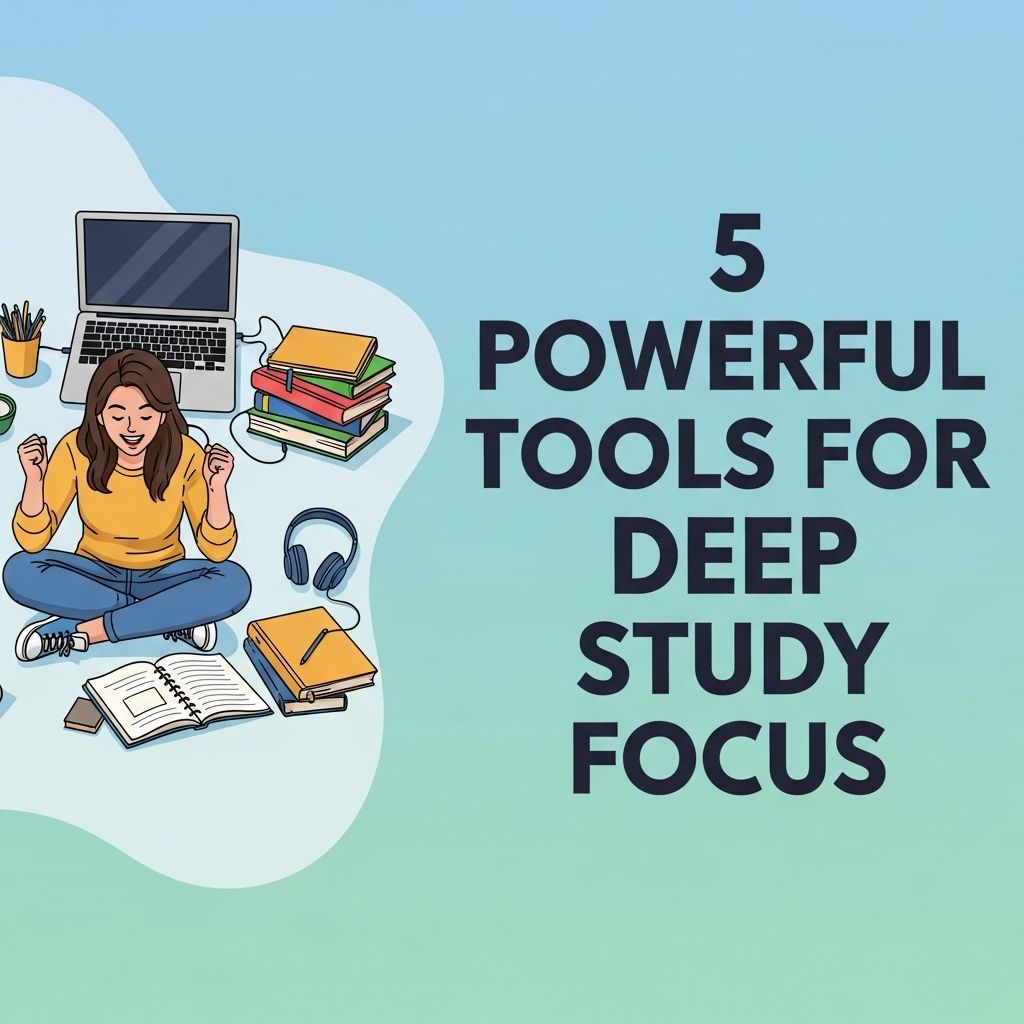 5 Powerful Tools to Boost Your Study Focus powerful tools study focus