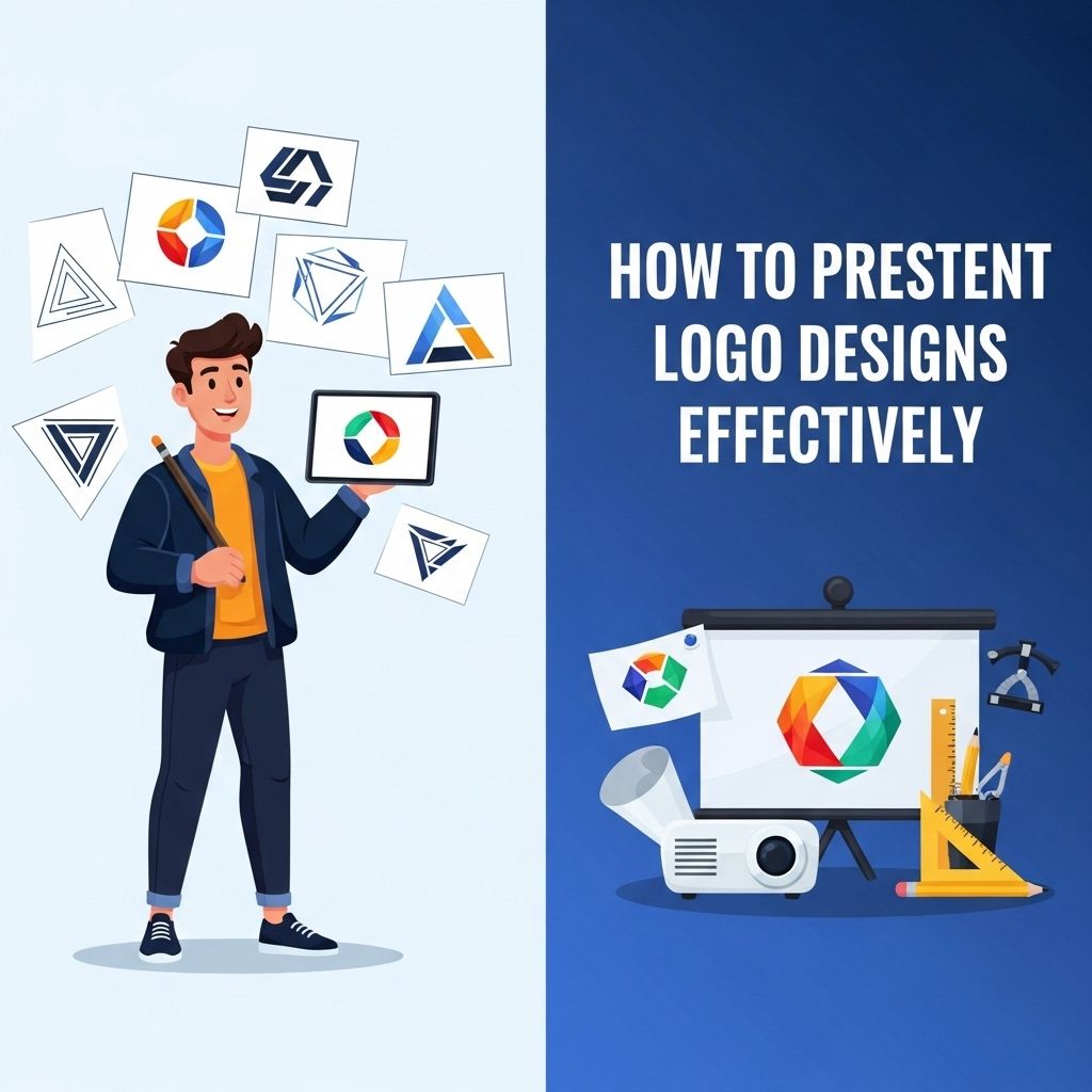 Effective Strategies for Presenting Logo Designs present logo designs effectively