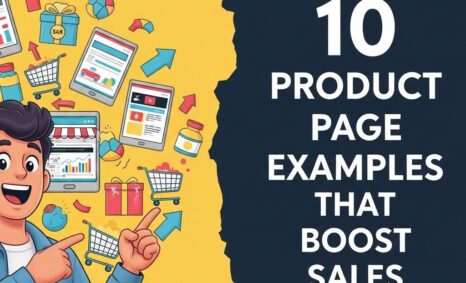 product page examples sales