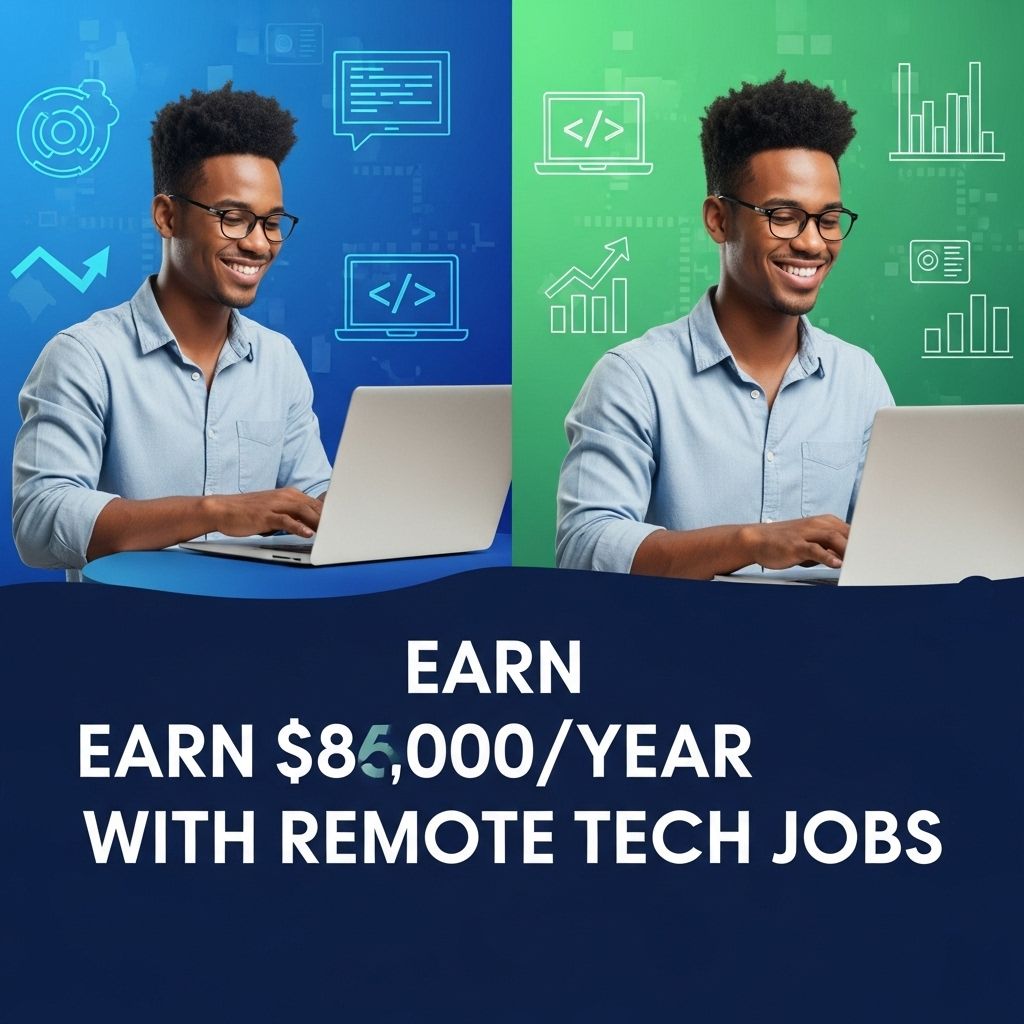 Earn $80,000/Year with Remote Tech Jobs remote tech jobs 80000 year