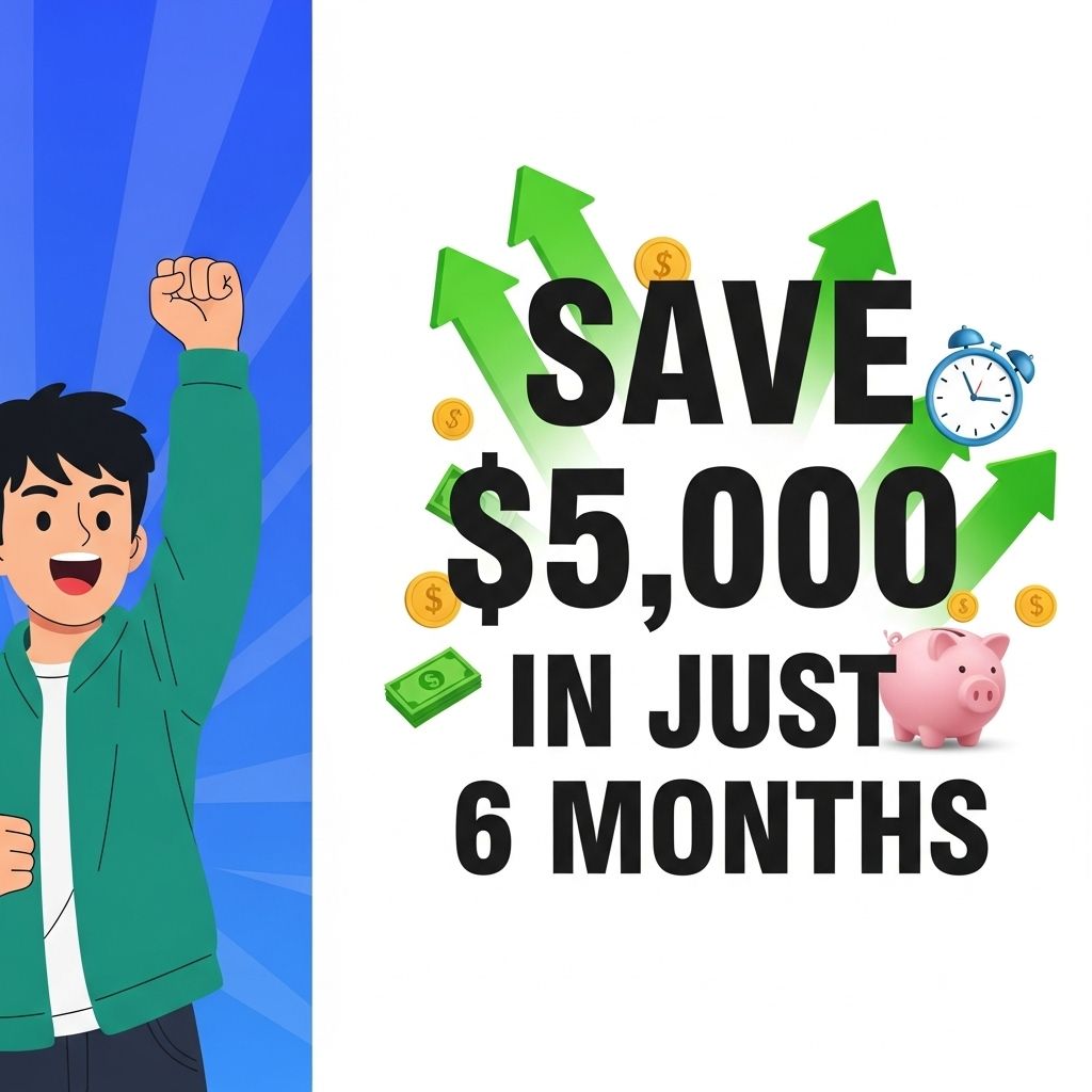 Save $5,000 in Just 6 Months: A Simple Guide save 5000 in 6 months