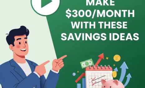 savings ideas 300 month