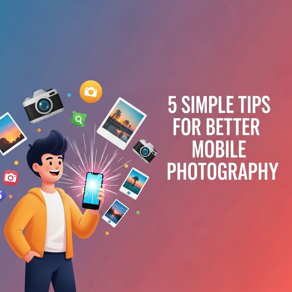 5 Simple Tips for Stunning Mobile Photography simple tips mobile photography