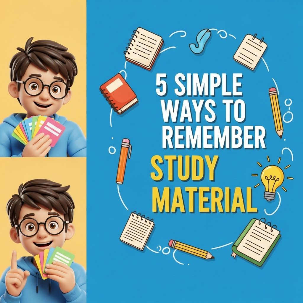 simple ways remember study