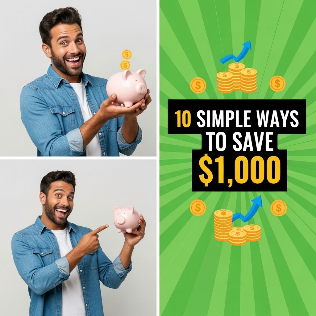 simple ways save 1000