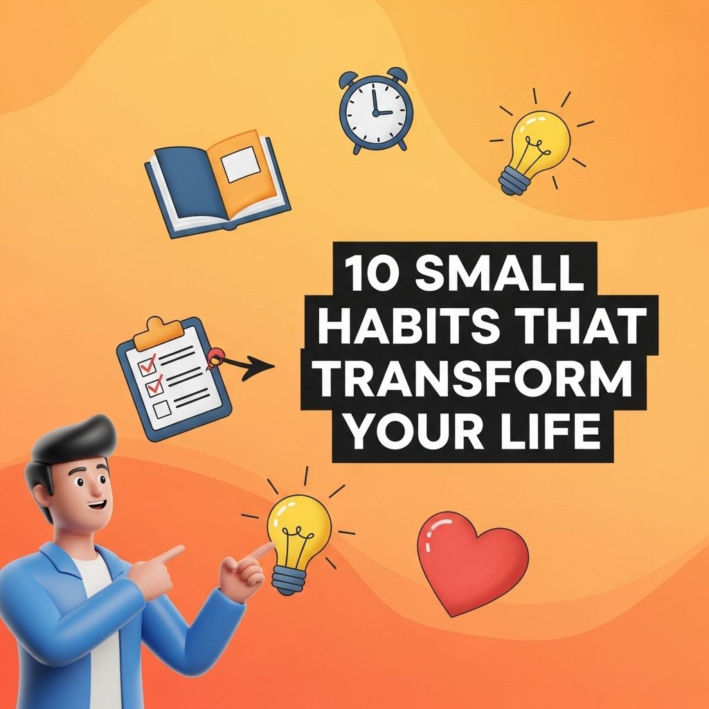 10 Small Habits That Transform Your Life small habits transform life
