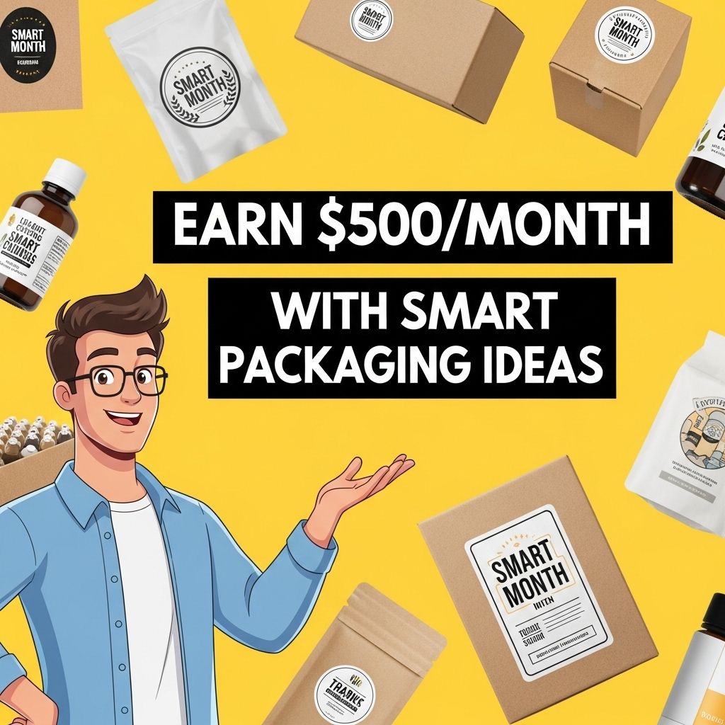 Earn $500/Month with Smart Packaging Ideas smart packaging ideas