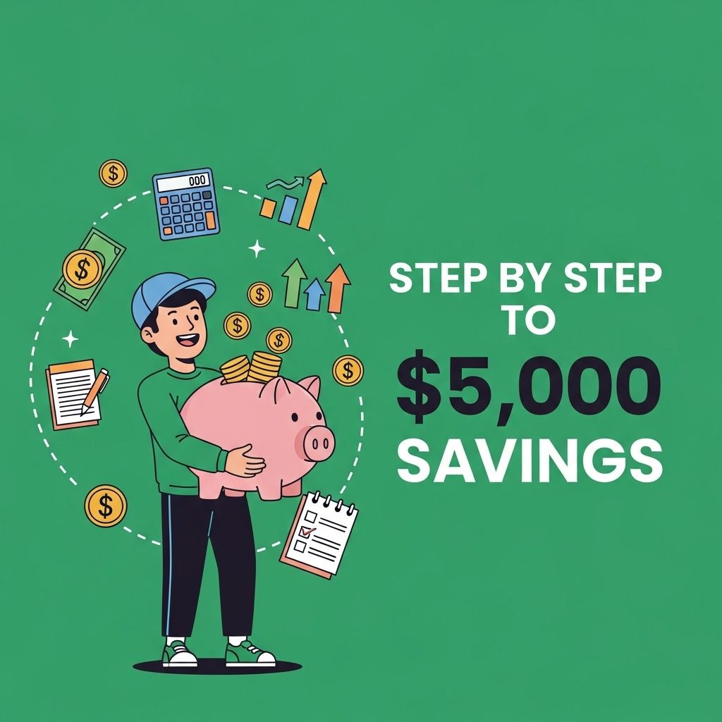 step by step save 5000