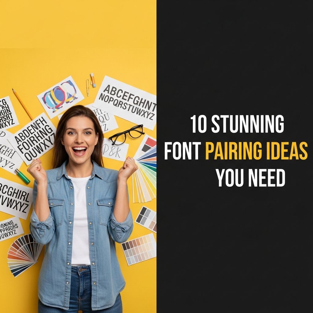 stunning font pairing ideas