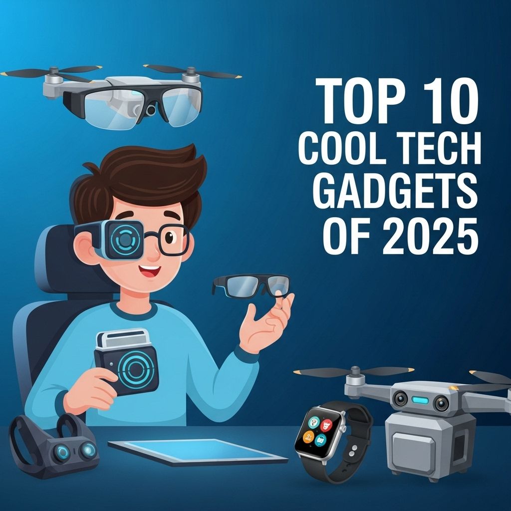 top 10 cool tech gadgets 2025