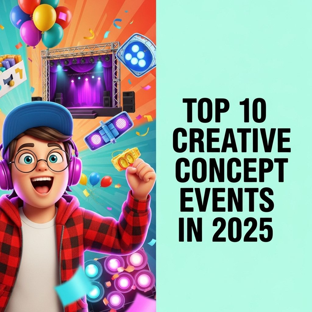 Top 10 Creative Concept Events to Attend in 2025 top 10 creative events 2025