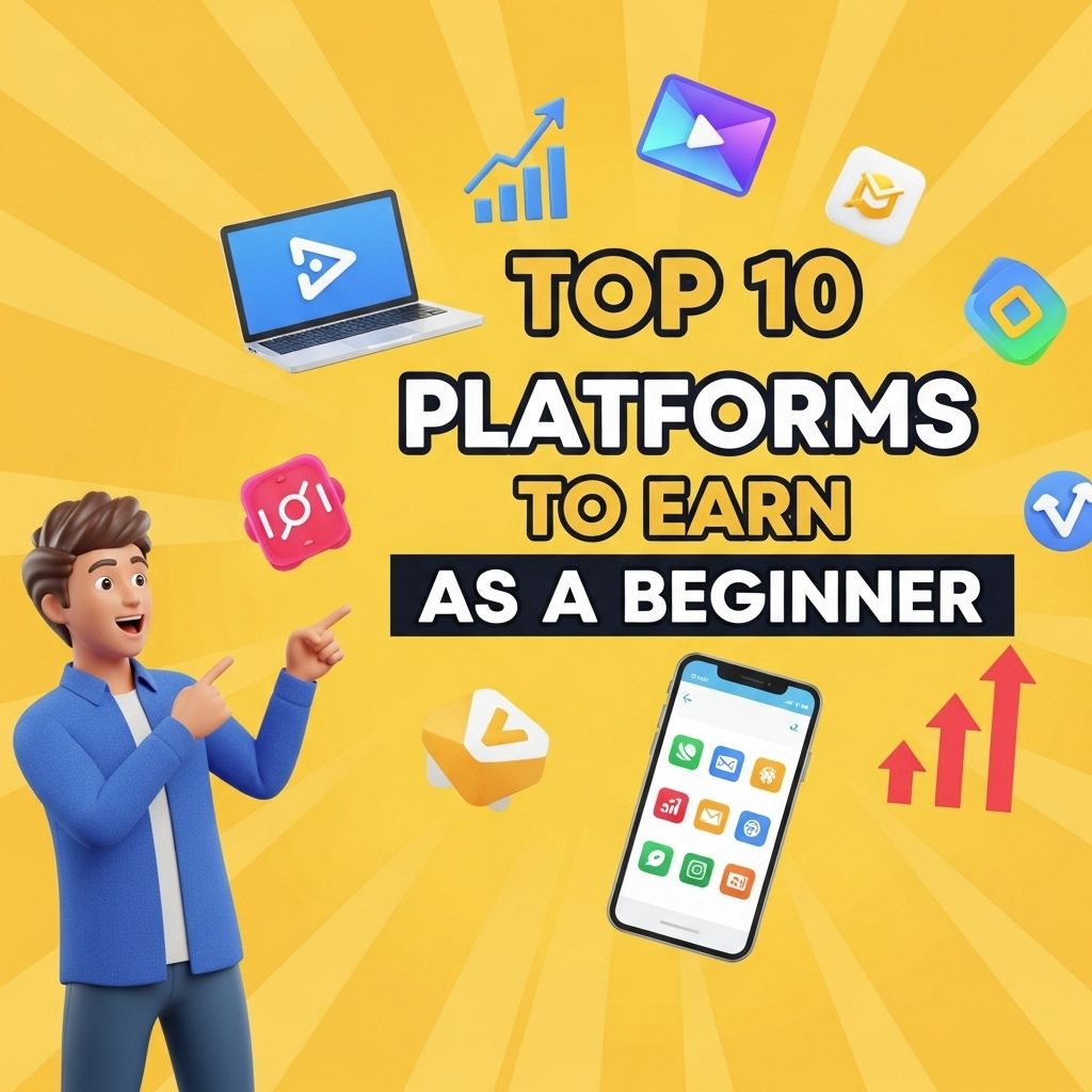 top 10 earning platforms beginners