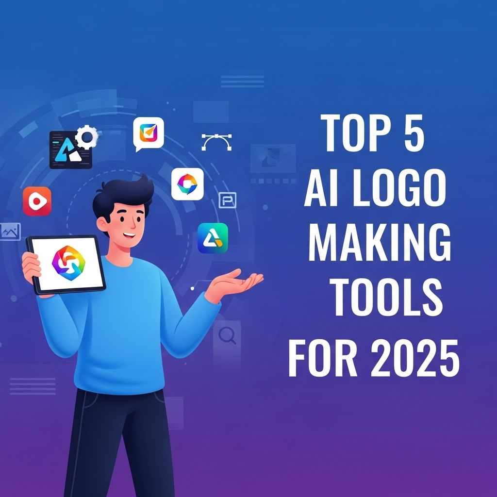 top 5 ai logo tools 2025