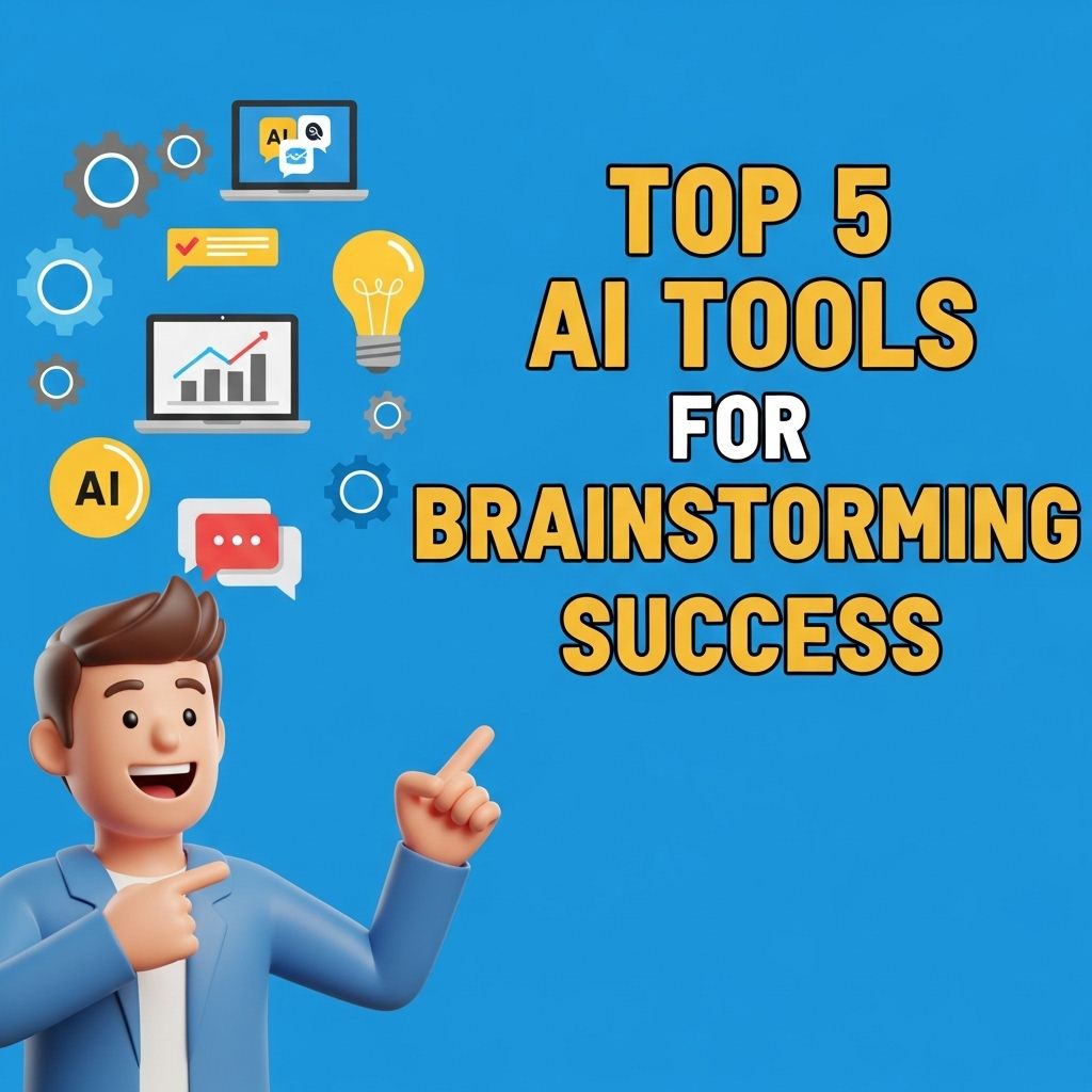 top 5 ai tools brainstorming