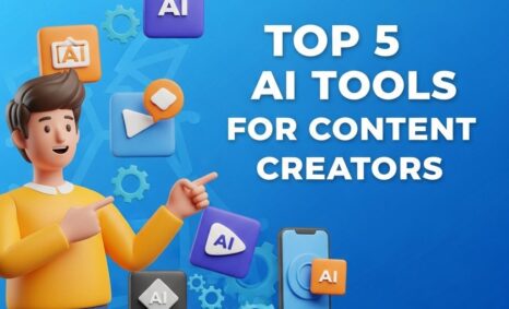 top 5 ai tools content creators