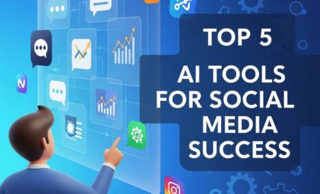 top 5 ai tools social media