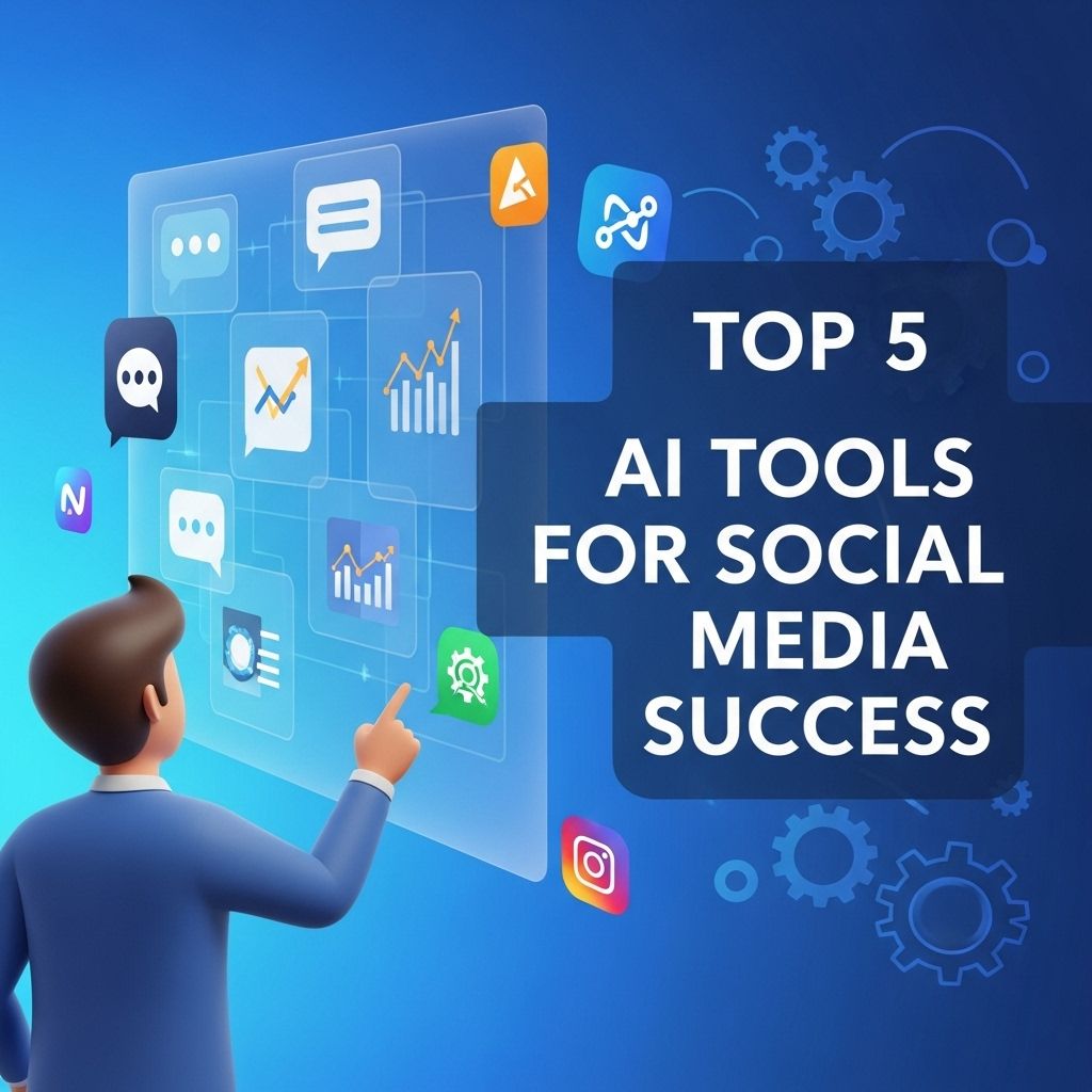 top 5 ai tools social media