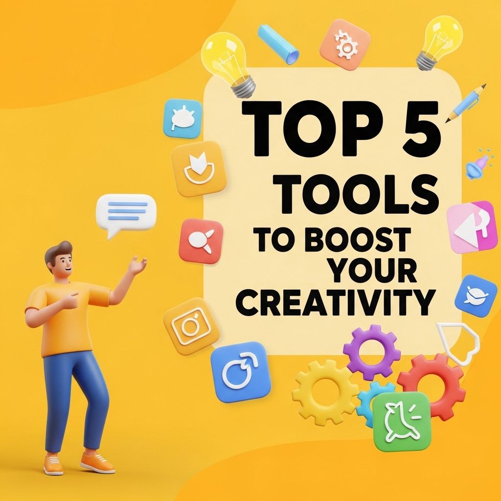 top 5 creativity tools