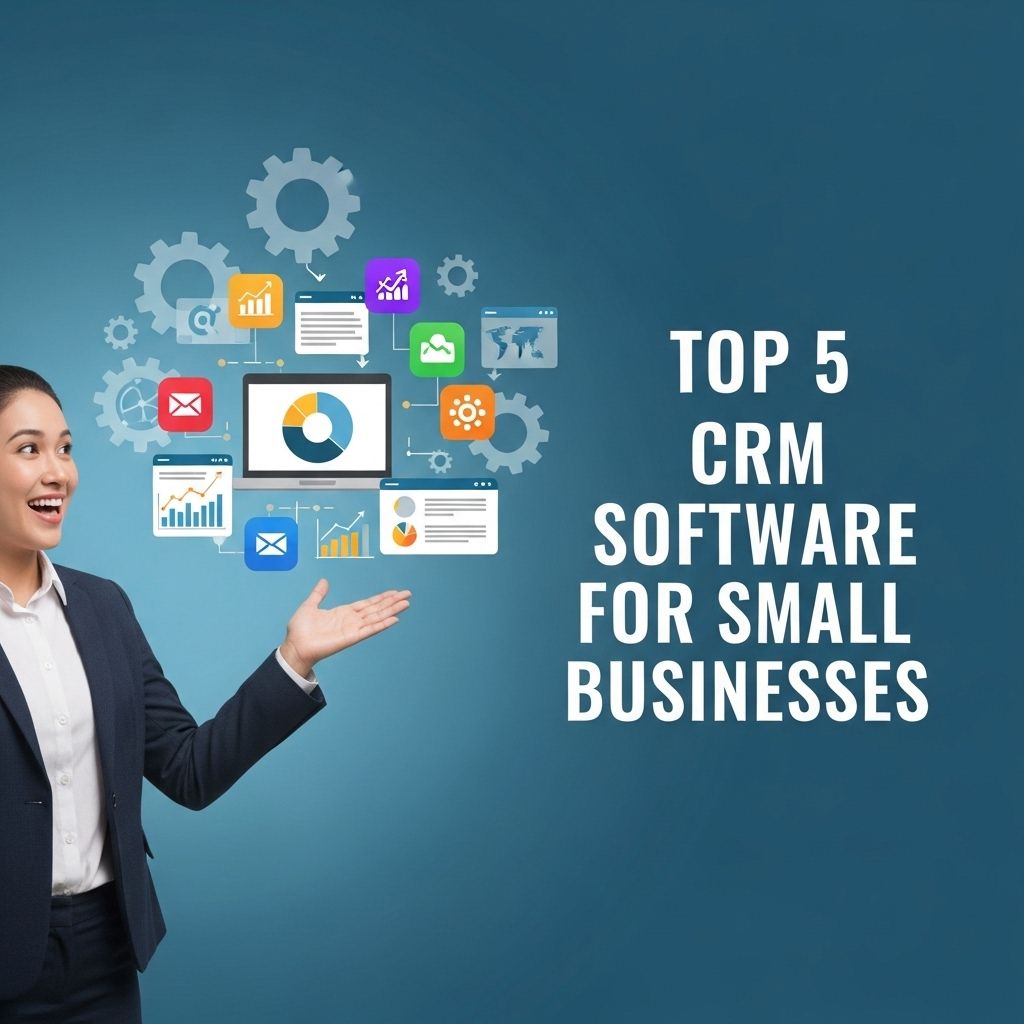 Top 5 CRM Software for Small Businesses in 2025 top 5 crm software small businesses 2025