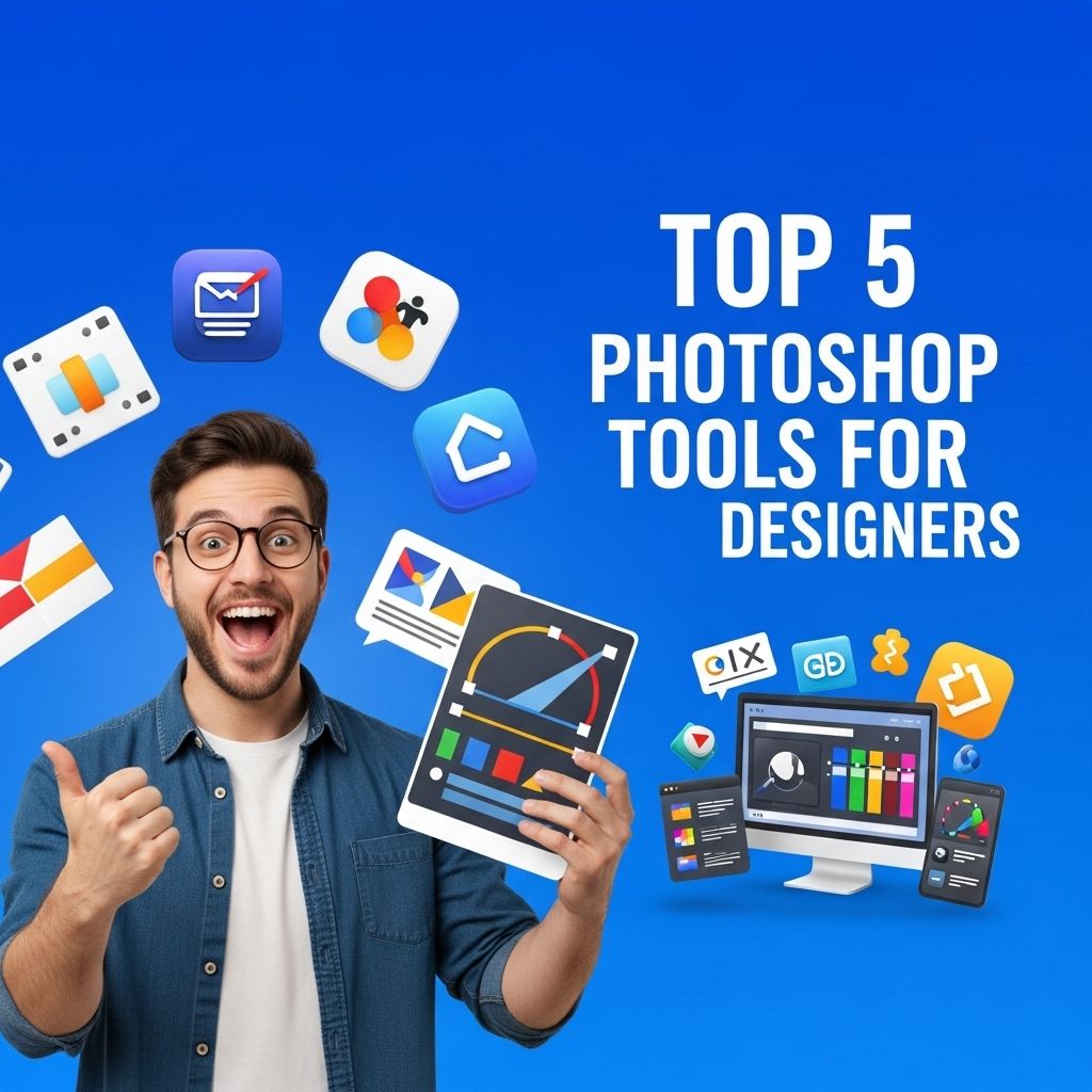 top 5 photoshop tools